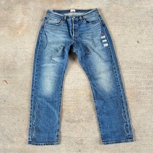 Brand New With Tags Levi’s 501 Curve Embellished Jeans Size 33
